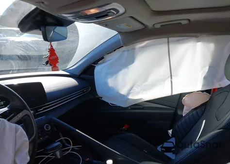 2023 Hyundai Elantra Hybrid Limited из США, поврежденный, VIN KMHLN4AJ5PU038531